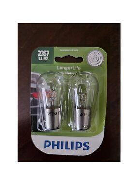 Automotive lighting 2357 LongerLife Miniature Bulb, 2 Pack